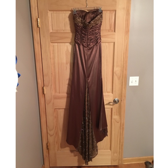 Brown Formal Dress - Picture 2 of 8